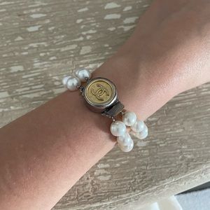Bracelet with vintage Chanel clasp